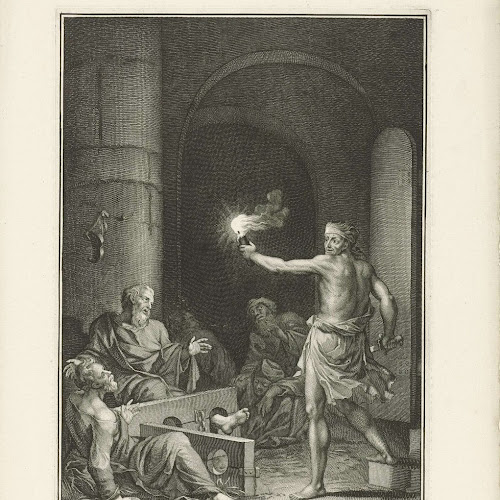 Paulus en Silas in de gevangenis,