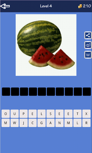 【免費益智App】Guess The Fruit And Vegetable-APP點子