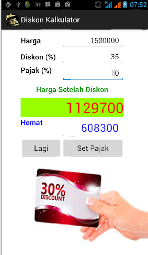免費下載購物APP|Diskon Kalkulator Persentase app開箱文|APP開箱王