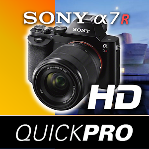 Sony a7r from QuickPro logo