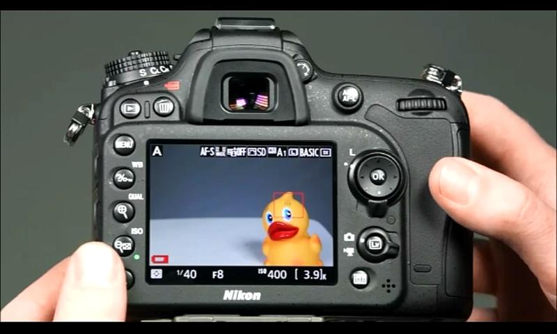 Guide to Nikon D7100 Screen 3