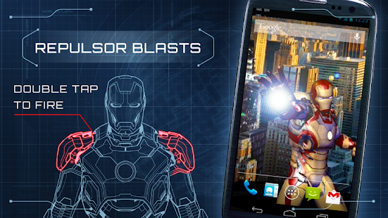 Download Iron Man 3 Live Wallpaper  APK For Android | Appvn Android