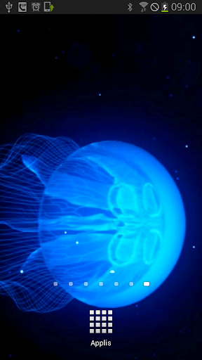 【免費個人化App】Night Light Jelly Fish LWP-APP點子