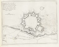 Plattegrond van Longwy, ca. 1693-1696