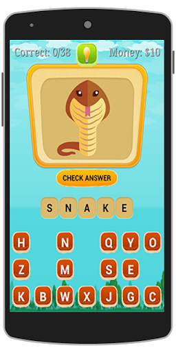 【免費拼字App】Animals Word Game-APP點子