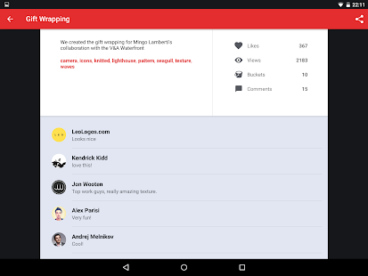 Rippple - A Dribbble client Screenshots 5