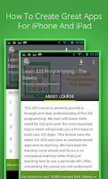 Learn ios Programming by Udemy poster 1