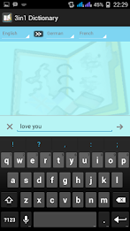 Dictionary EnglishFrenchGerman poster 2