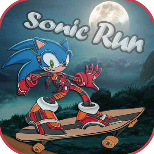 Sonic Run Skateboard FREE 冒險 App LOGO-APP開箱王