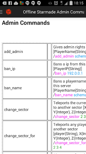 【免費工具App】Starmade ID List-APP點子