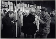 Manifestatie in fabriekshal NSM