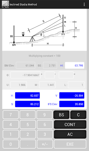 【免費工具App】Inclined Stadia Method-APP點子