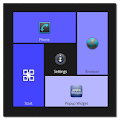 Blue theme for SquareHome Apk