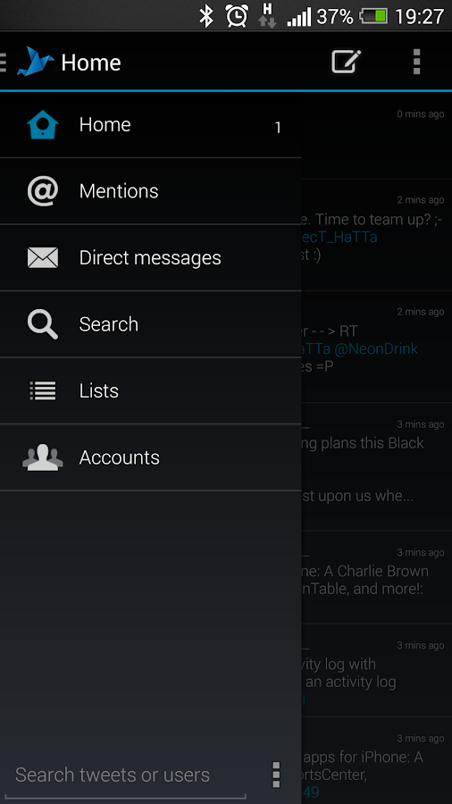 Tweetings for Twitter - screenshot