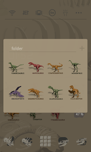How to download Jurassic_2 LINE Launcher theme lastet apk for bluestacks