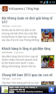 Café - Đọc tin tức Việt - screenshot thumbnail