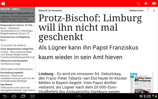 【免費新聞App】Berliner Kurier-APP點子