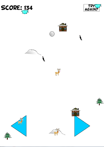 Flappy Downhill Snowball Roll