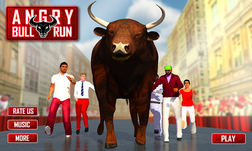 Angry Bull Run 3D simulator