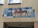 Pferde Mural