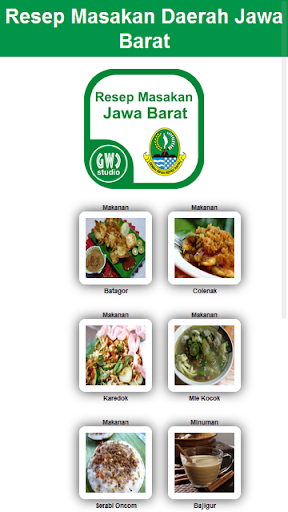 Resep Masakan Jawa Barat