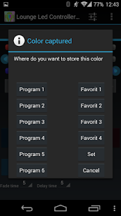 Arduino Lounge Led Controller Screenshots 2