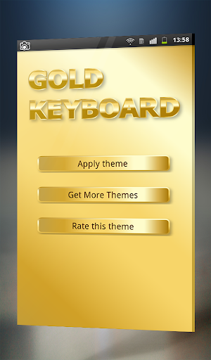 Gold Keyboard