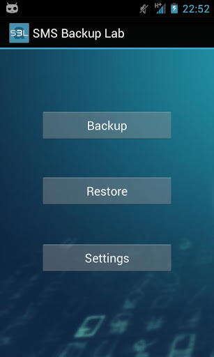 SMS Backup Lab