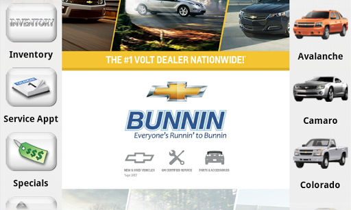 Bunnin Chevrolet Dealer App