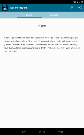 【免費書籍App】Täglicher Hadith-APP點子