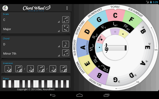 【免費音樂App】Chord Wheel : Circle of 5ths-APP點子