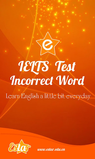 IELTS Incorrect Word