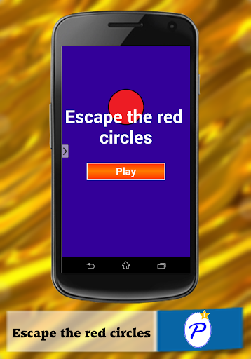Escape the red circles