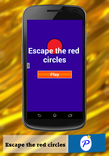 【免費街機App】Escape the red circles-APP點子