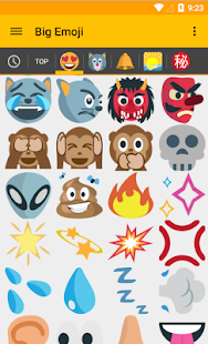  Big Emoji: big emojis for chat - 螢幕擷取畫面縮圖  