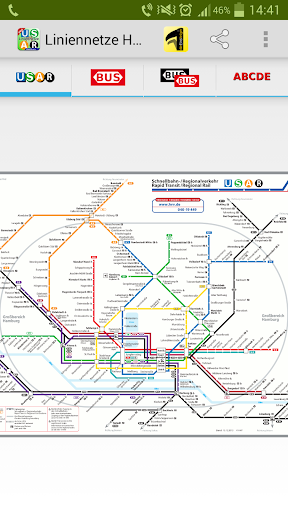 Liniennetze Hamburg Pro