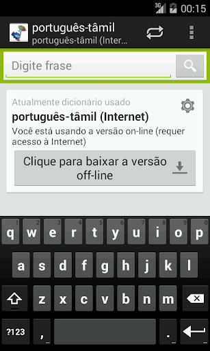 Portuguese-Tamil Dictionary