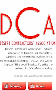 Free DCA-Desert Contractors Associa APK for Android