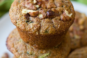 Zucchini Bread Bran Muffins Recipe