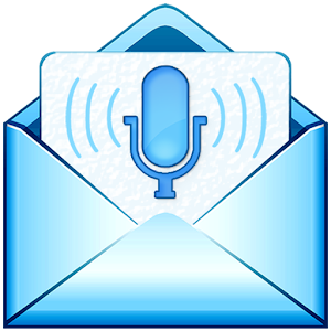 Write SMS by voice logo