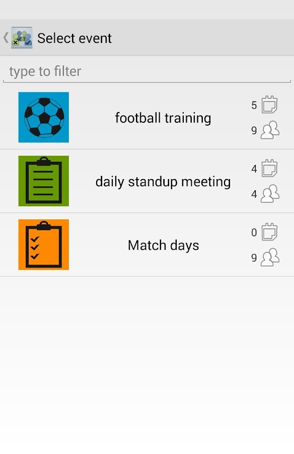 Attendance Tracker screenshot