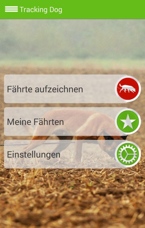 Android application Tracking-Dog screenshort
