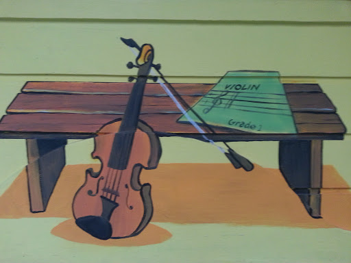 Violin Mural