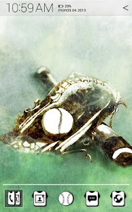 Baseball Illust Atom theme Screenshots 2