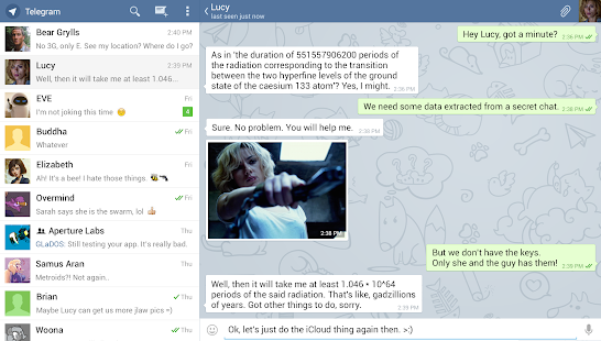 텔레그램 공식 앱 Telegram - screenshot thumbnail