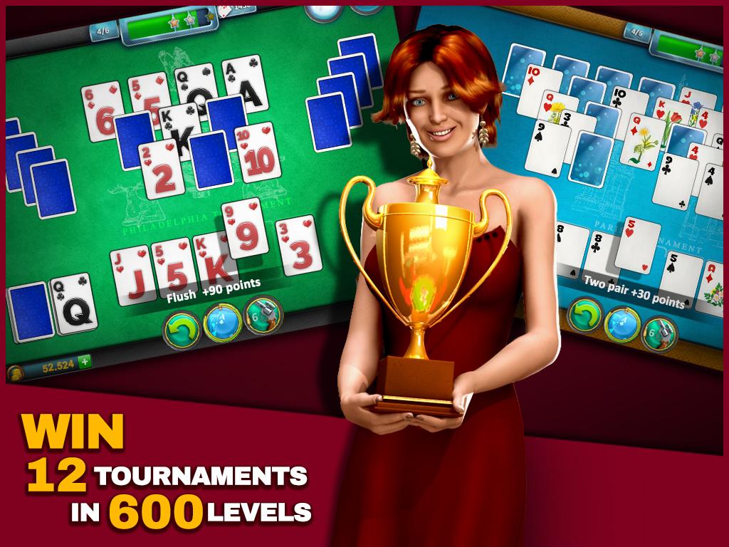   Royal Flush Solitaire – Capture d'écran 