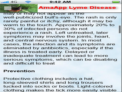 【免費醫療App】Lyme Disease +-APP點子