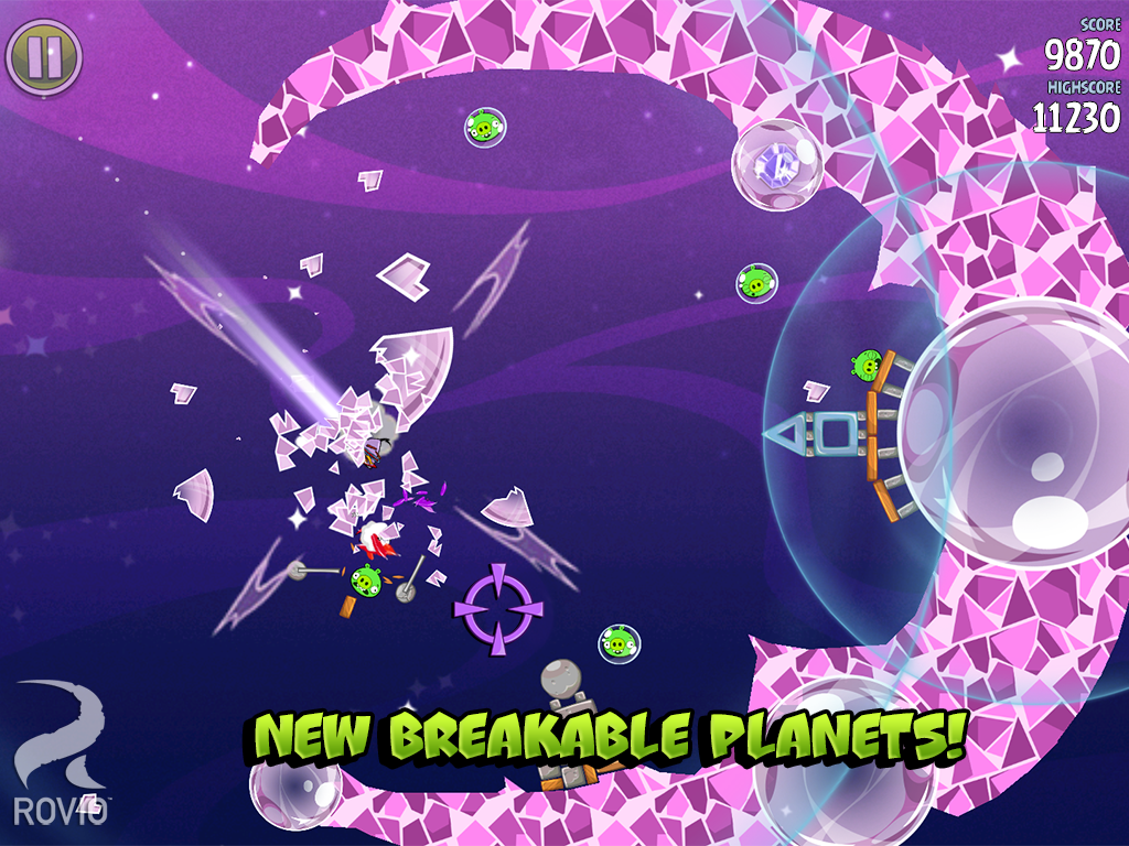 Angry Birds Space Premium - screenshot