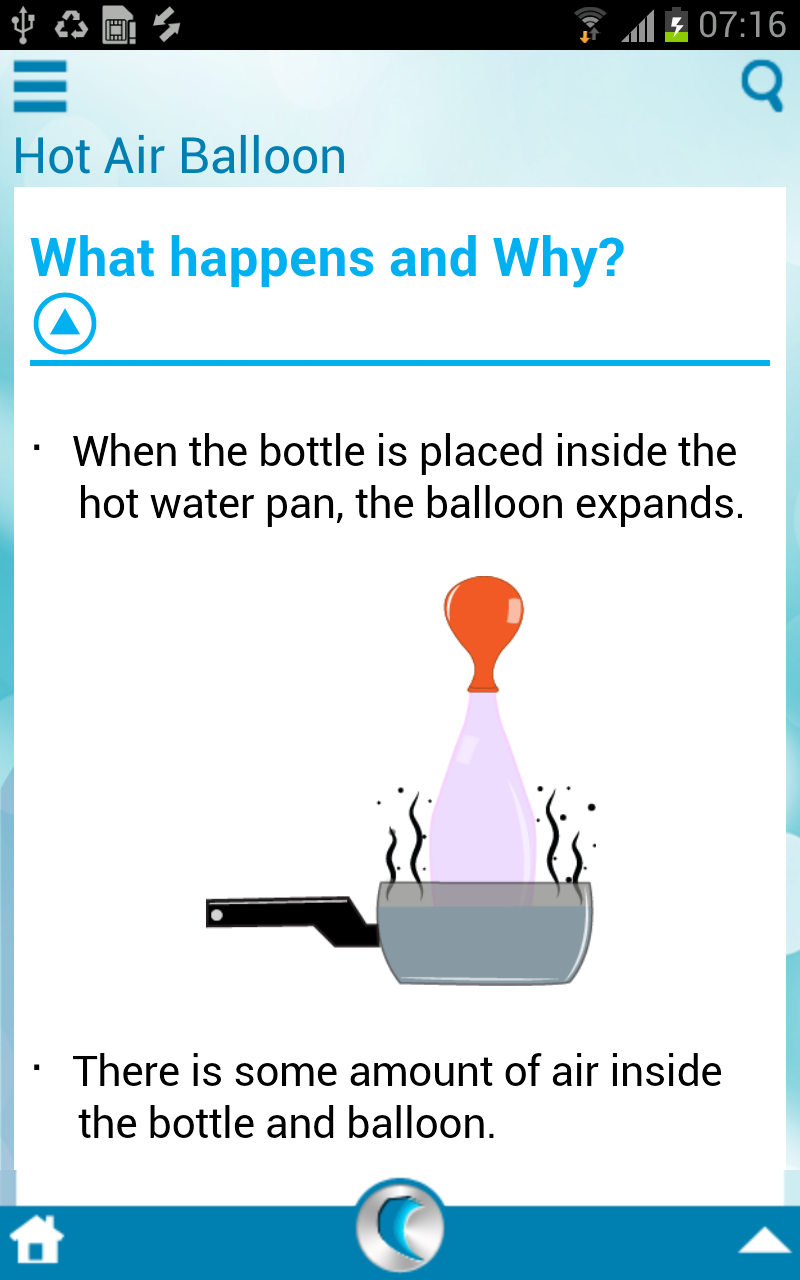 Visual Science Experiments Screen 2