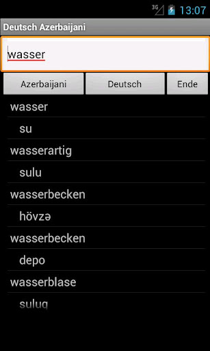 【免費旅遊App】Azerbaijani German Dictionary-APP點子